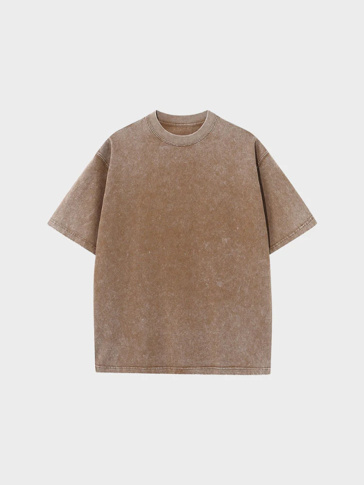 230 GSM Heavy Loose Fit Washed T-Shirt - Image 3