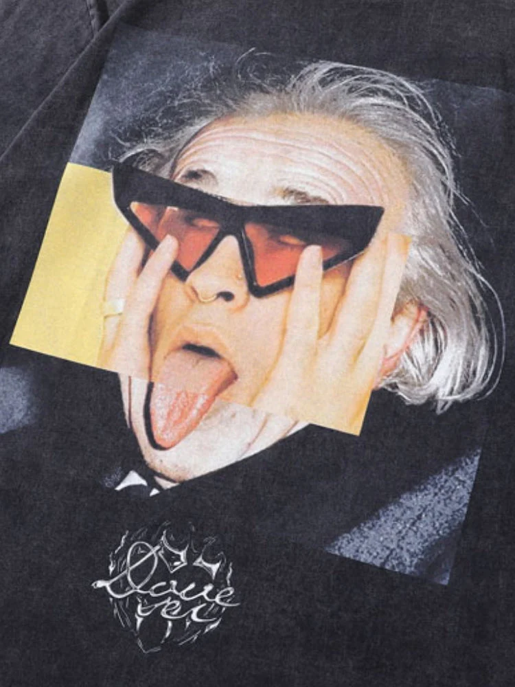 Crazy Genius Albert Einstein Tee - Image 7