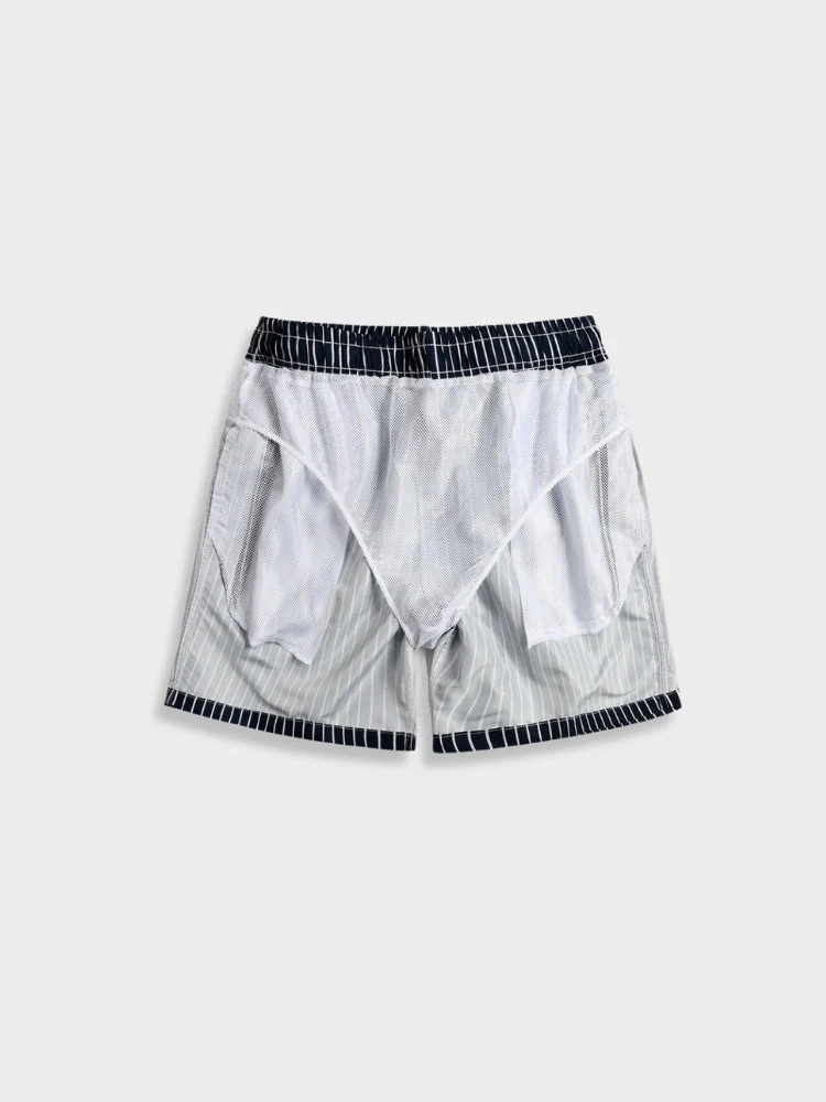 Dark Blue Ibiza Swimshorts - Image 4