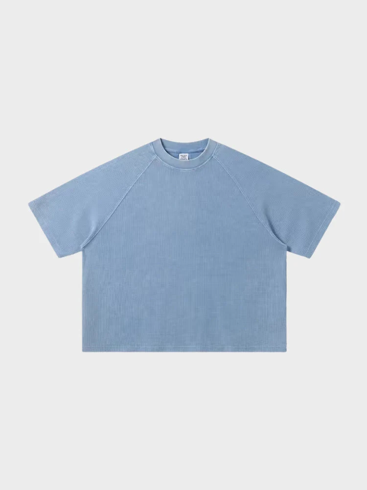 DCRB Boxy Fit Waffle Knit Tee - Image 11