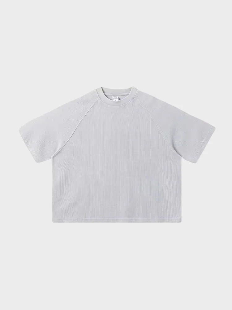 DCRB Boxy Fit Waffle Knit Tee - Image 7