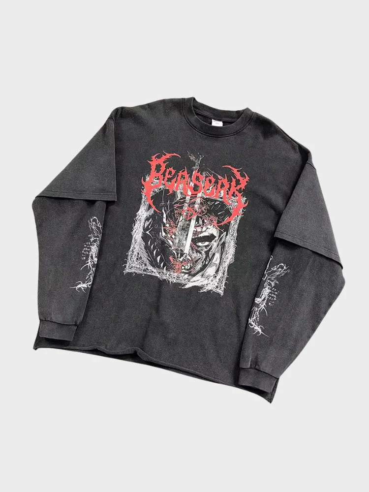 DCRB Devil Washed Longsleeve - Image 3