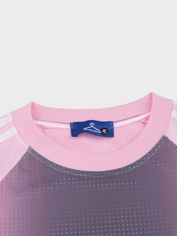 DCRB Distressed Football Mesh Tee - Image 11