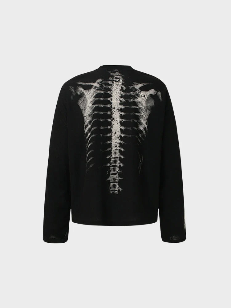 DCRB Waffle Knitted Skeleton Longsleeve - Image 6