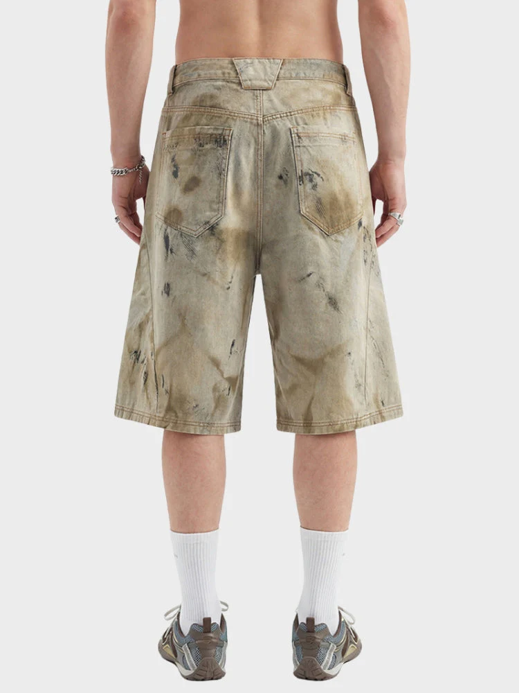 DCRB Washed Machete Capri Jorts - Image 3