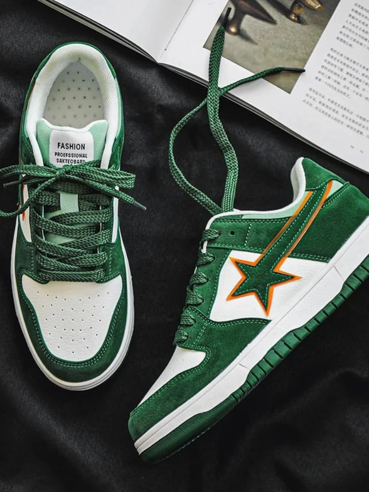 Green Suede Dunks - Image 2